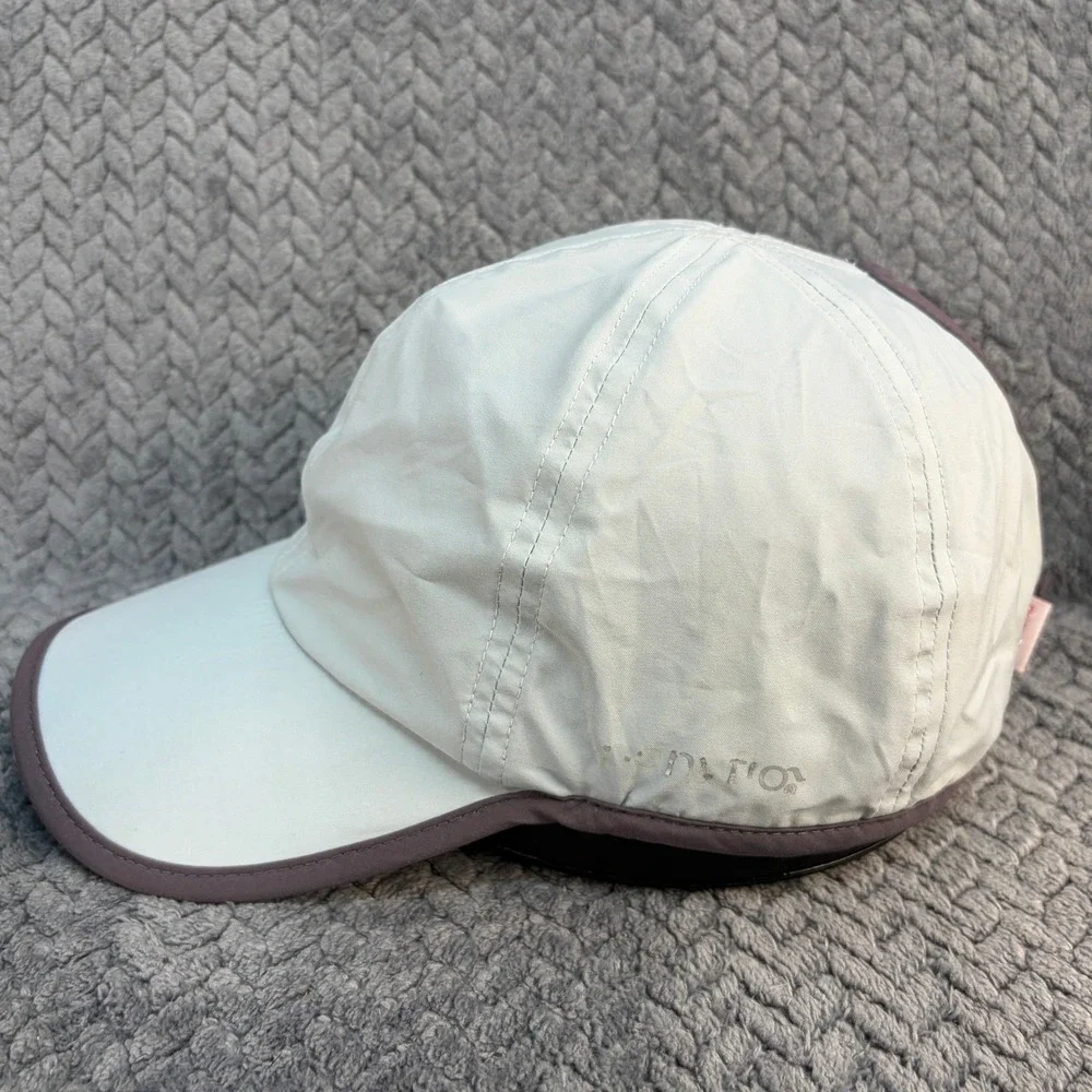 Ponyflo Women High Ponytail Baseball Hat Gray Purple Mesh Running Cap FWGAPT6
